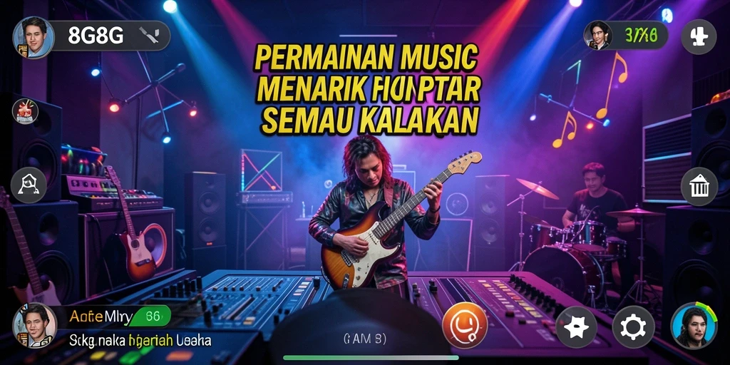 Tampilan gameplay interaktif dan penuh warna dari 8G8G.