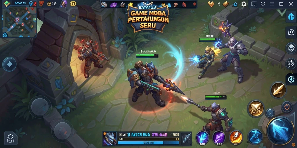 Gameplay mendebarkan dan grafis memukau dalam BATA123.