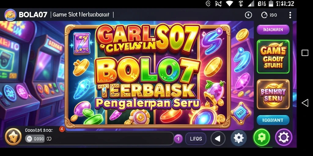 Tampilan gameplay menarik dari BOLA07 yang memukau.