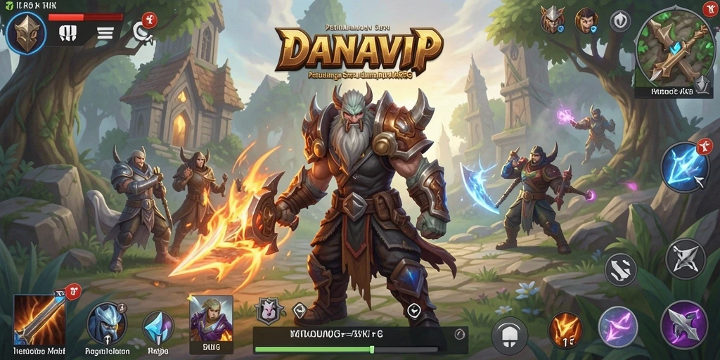 Gameplay mendebarkan di dunia petualangan ARPG.