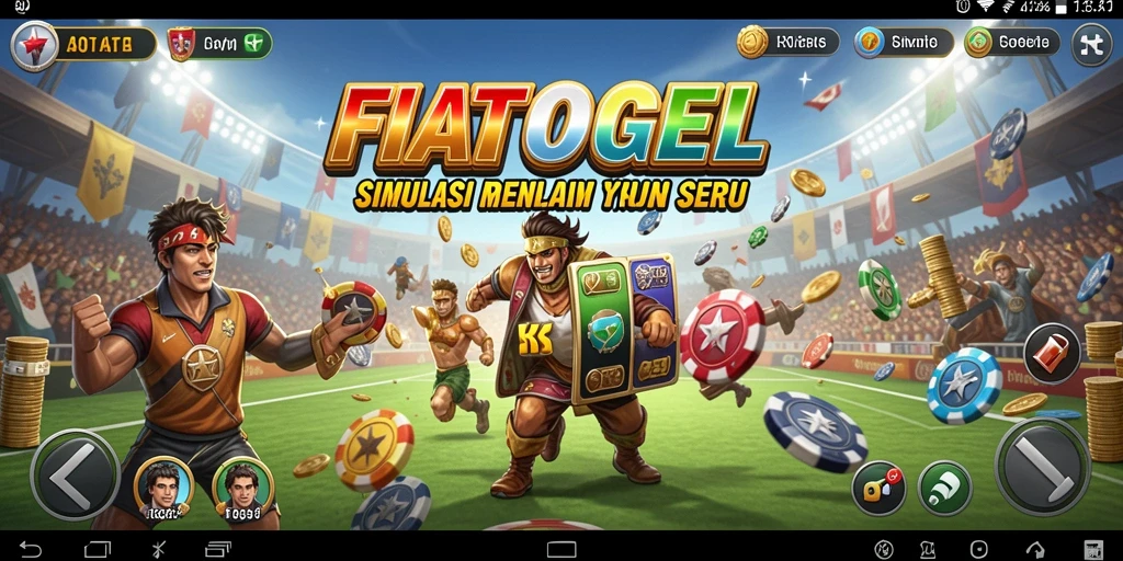Screenshot gameplay FIATOGEL dengan beragam fitur menarik.
