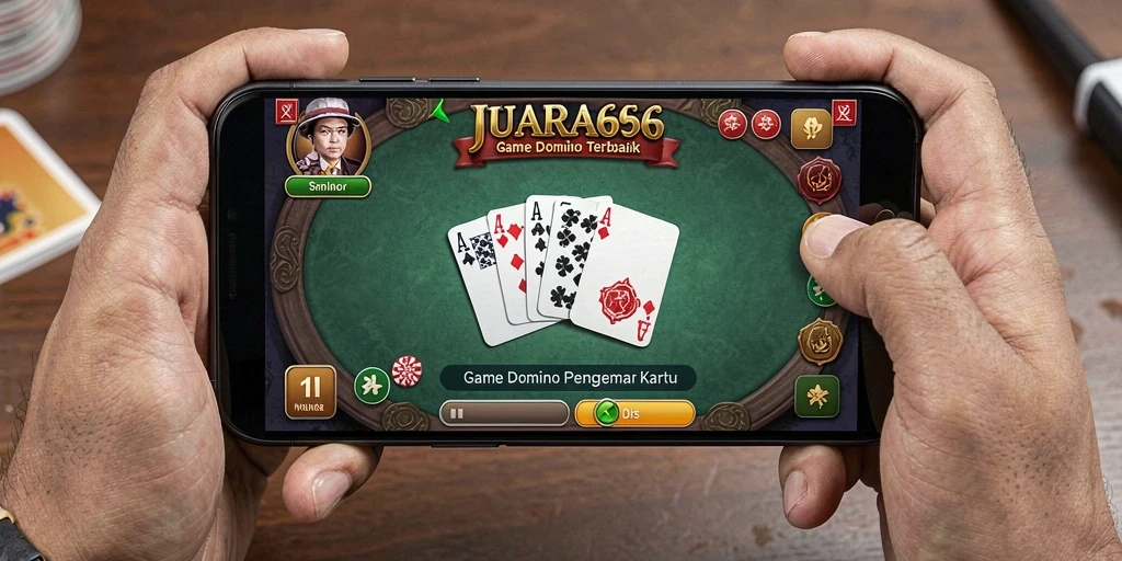Screenshot gameplay JUARA666 menampilkan momen seru permainan Domino.