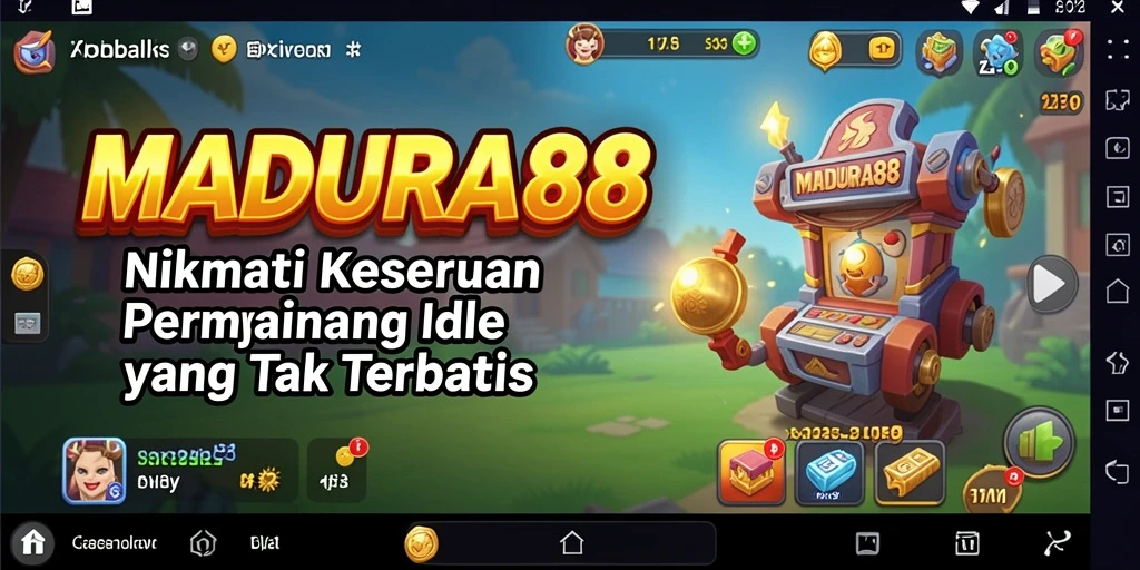 Tampilan gameplay MADURA88 dengan elemen Idle yang menarik.