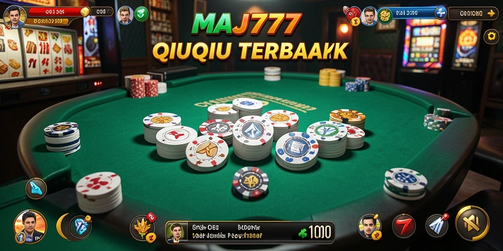 Tampilan gameplay seru di MAJ777 dengan aksi QiuQiu.