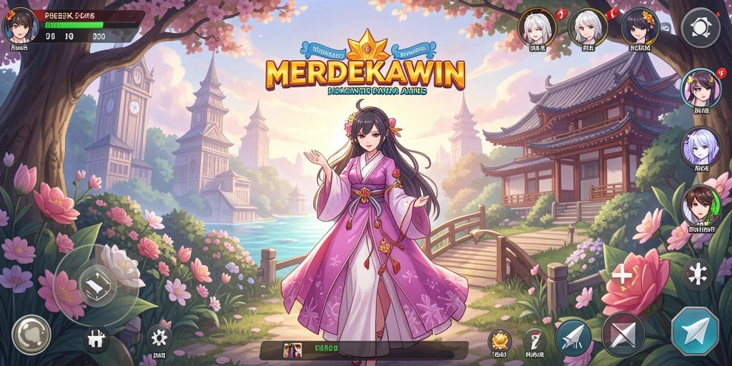Screenshot menunjukkan gameplay menarik dan karakter Anime yang menawan.