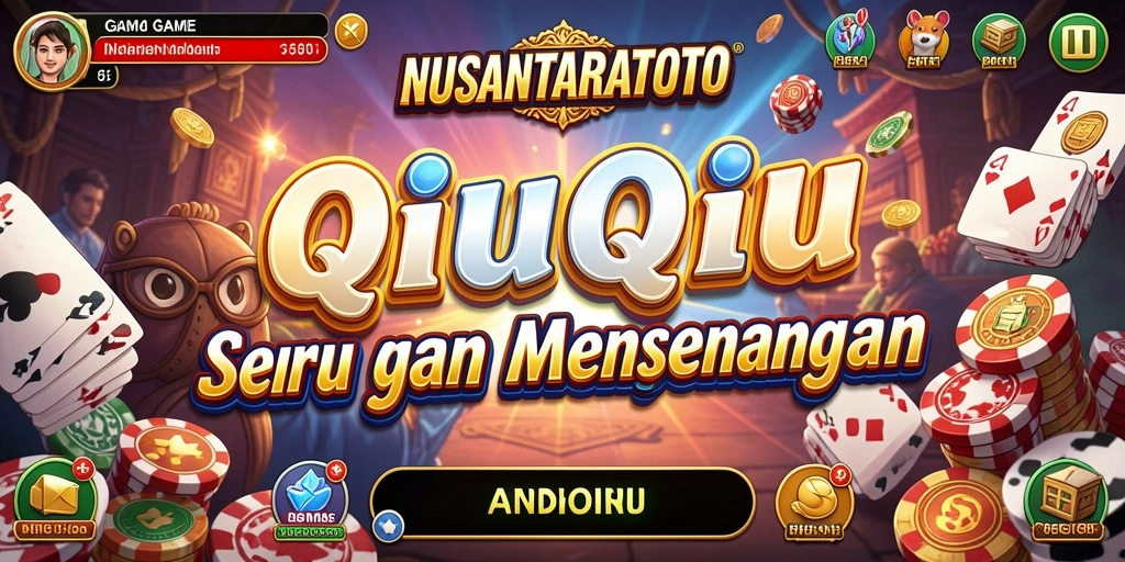 Tampilan gameplay QiuQiu yang seru di NUSANTARATOTO.