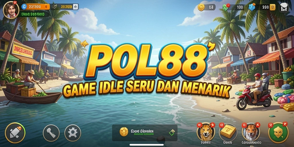 Screenshot utama POL88 menampilkan gameplay Idle yang menarik dan interaktif.