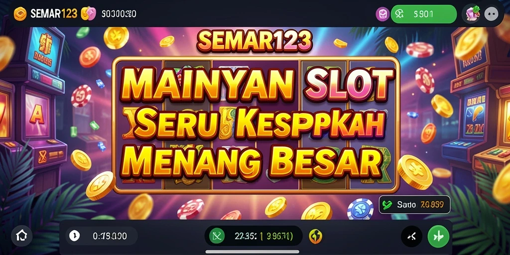 Screenshot SEMAR123 menampilkan aksi seru dalam permainan Slot.
