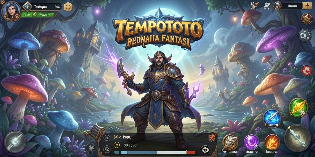 Gameplay menarik dalam TEMPOTOTO dengan berbagai karakter dan petualangan.