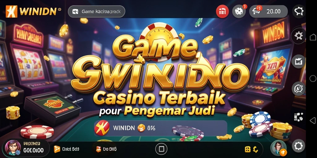 Tampilan gameplay menarik di aplikasi Kasino WINIDN.